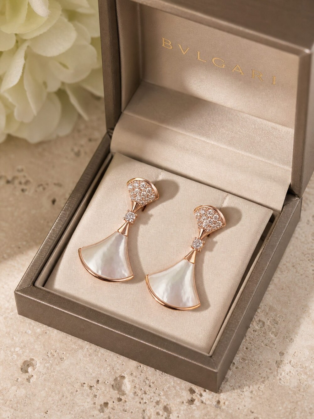 Bulgari Refined Statement Earrings Style 6 | New with Box - Picture 4 of 9